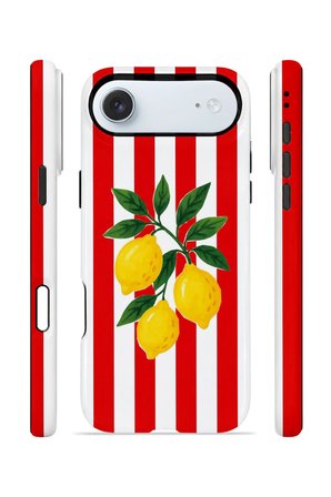 iPhone 17 Air Vorian Çift Katmanlı Kılıf Lemon Parade Red