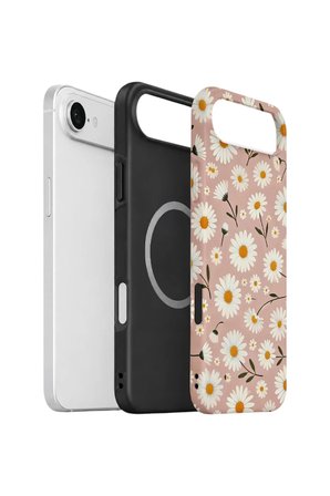 iPhone 17 Air Vorian Çift Katmanlı MagSafe Kılıf Daisy Mocha Garden