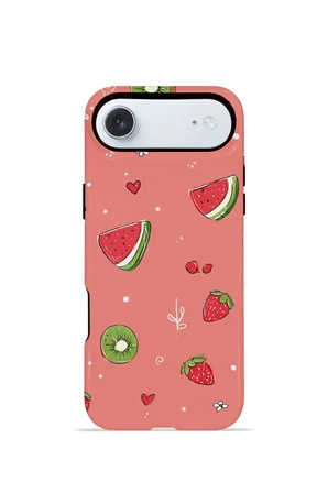 iPhone 17 Air Vorian Çift Katmanlı Kılıf Summer Fruit Crush