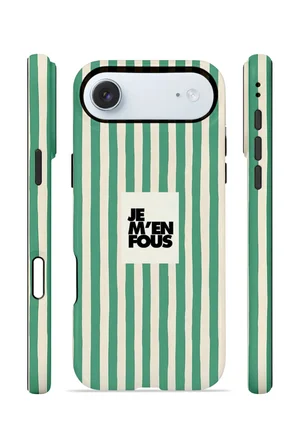 iPhone 17 Air Vorian Çift Katmanlı Kılıf Je M En Fous Green