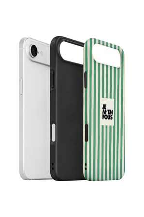 iPhone 17 Air Vorian Çift Katmanlı Kılıf Je M En Fous Green