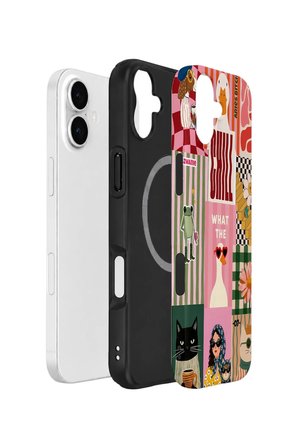 iPhone 17 Vorian Çift Katmanlı MagSafe Kılıf Dolce Vita Collage