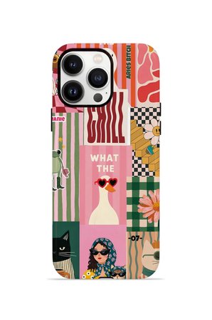 iPhone 14 Pro Max Vorian Çift Katmanlı MagSafe Kılıf Dolce Vita Collage