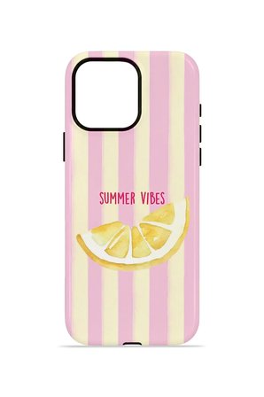 iPhone 15 Pro Vorian Çift Katmanlı MagSafe Kılıf Summer Vibes Lemon