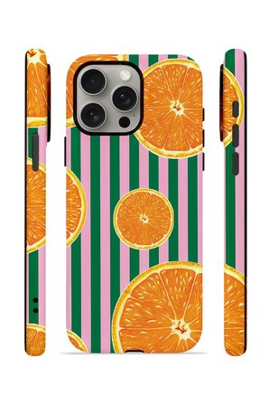 iPhone 15 Pro Vorian Çift Katmanlı Kılıf Orange Grove Cabana