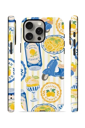 iPhone 15 Pro Vorian Çift Katmanlı Kılıf Italian Tableware