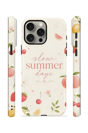 iPhone 15 Pro Vorian Çift Katmanlı Kılıf Slow Summer Days