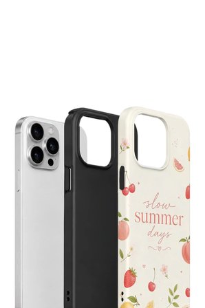 iPhone 15 Pro Vorian Çift Katmanlı Kılıf Slow Summer Days