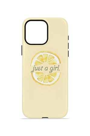 iPhone 15 Pro Vorian Çift Katmanlı MagSafe Kılıf Just A Girl Lemon