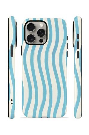 iPhone 15 Pro Max Vorian Çift Katmanlı MagSafe Kılıf Aqua Wave Riviera