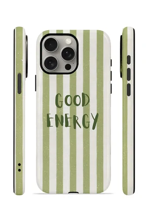 iPhone 15 Pro Max Vorian Çift Katmanlı MagSafe Kılıf Good Energy Olive