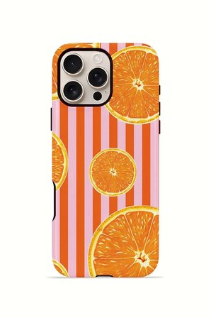iPhone 16 Pro Vorian Çift Katmanlı MagSafe Kılıf Sunset Orange Grove