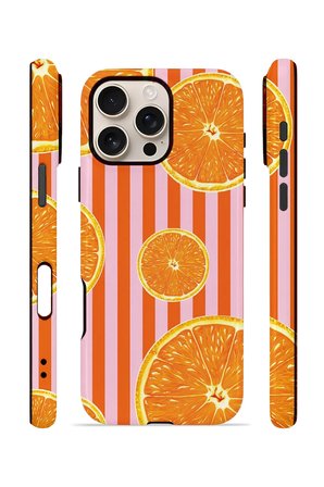 iPhone 16 Pro Vorian Çift Katmanlı MagSafe Kılıf Sunset Orange Grove