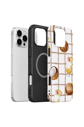 iPhone 16 Pro Vorian Çift Katmanlı MagSafe Kılıf Coconut Cabana