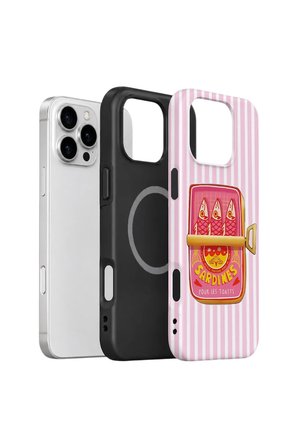 iPhone 16 Pro Vorian Çift Katmanlı MagSafe Kılıf Sardine Club Pink
