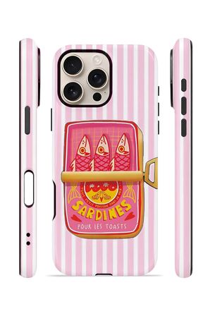 iPhone 16 Pro Max Vorian Çift Katmanlı MagSafe Kılıf Sardine Club Pink