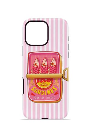 iPhone 16 Pro Max Vorian Çift Katmanlı MagSafe Kılıf Sardine Club Pink