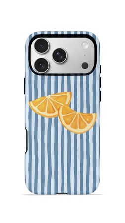 iPhone 17 Pro Vorian Çift Katmanlı MagSafe Kılıf Blue Orange Slices
