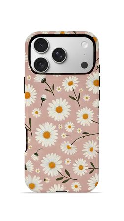 iPhone 17 Pro Vorian Çift Katmanlı MagSafe Kılıf Daisy Mocha Garden
