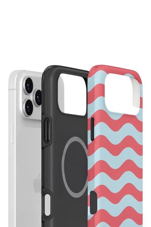 iPhone 17 Pro Vorian Çift Katmanlı MagSafe Kılıf Retro Wave Candy