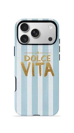 iPhone 17 Pro Max Vorian Çift Katmanlı MagSafe Kılıf La Dolce Vita Blue