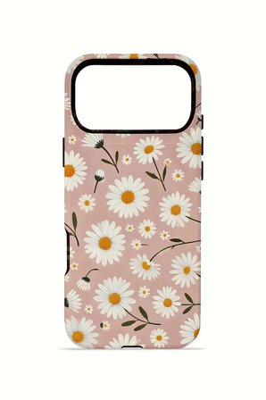 iPhone 17 Pro Max Vorian Çift Katmanlı MagSafe Kılıf Daisy Mocha Garden