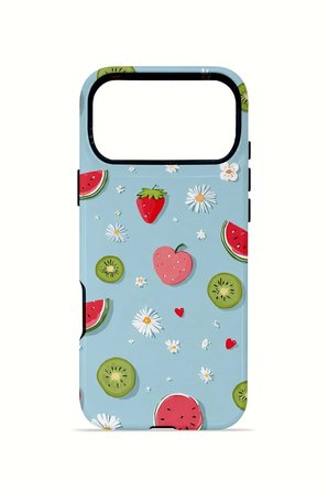 iPhone 17 Pro Max Vorian Çift Katmanlı MagSafe Kılıf Fruit Confetti Sky