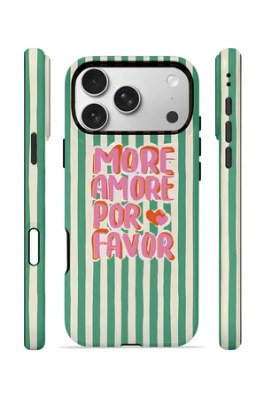 iPhone 17 Pro Max Vorian Çift Katmanlı MagSafe Kılıf More Amore Green