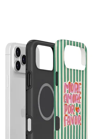 iPhone 17 Pro Max Vorian Çift Katmanlı MagSafe Kılıf More Amore Green
