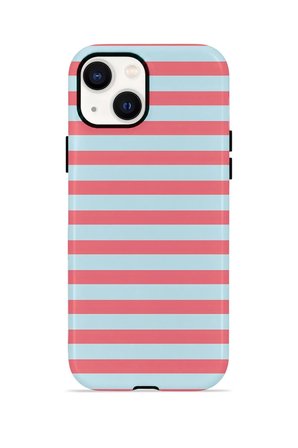 iPhone 14 Plus Vorian Çift Katmanlı MagSafe Kılıf Candy Horizon Stripe