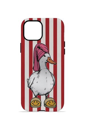 iPhone 14 Plus Vorian Çift Katmanlı MagSafe Kılıf Duchess Duck