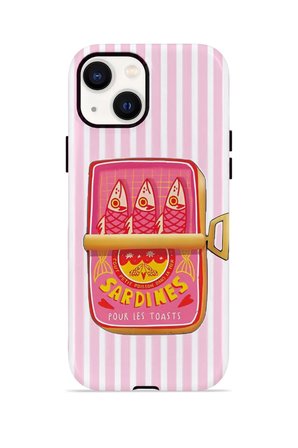 iPhone 15 Plus Vorian Çift Katmanlı MagSafe Kılıf Sardine Club Pink