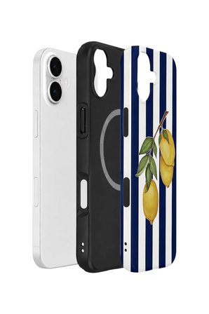 iPhone 16 Plus Vorian Çift Katmanlı MagSafe Kılıf Amalfi Lemon Branch