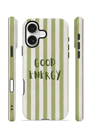 iPhone 16 Plus Vorian Çift Katmanlı MagSafe Kılıf Good Energy Olive
