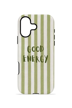 iPhone 16 Plus Vorian Çift Katmanlı MagSafe Kılıf Good Energy Olive