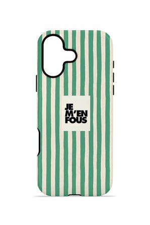 iPhone 16 Plus Vorian Çift Katmanlı MagSafe Kılıf Je M En Fous Green