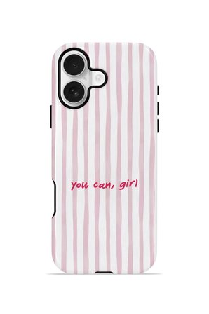 iPhone 16 Plus Vorian Çift Katmanlı MagSafe Kılıf You Can Girl