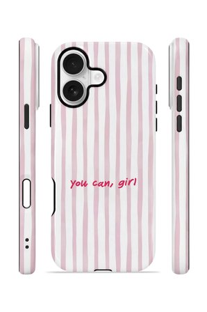 iPhone 16 Plus Vorian Çift Katmanlı MagSafe Kılıf You Can Girl