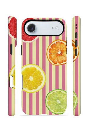 iPhone 17 Air Vorian Çift Katmanlı MagSafe Kılıf Citrus Fiesta Stripe