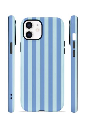 iPhone 11 Vorian Çift Katmanlı MagSafe Kılıf Blue Gelato Stripe