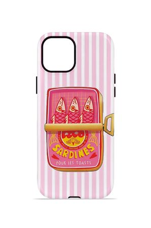 iPhone 11 Vorian Çift Katmanlı MagSafe Kılıf Sardine Club Pink