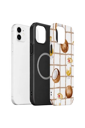 iPhone 12 Vorian Çift Katmanlı MagSafe Kılıf Coconut Cabana