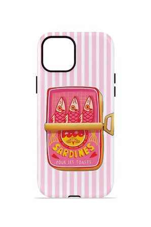 iPhone 12 Vorian Çift Katmanlı MagSafe Kılıf Sardine Club Pink