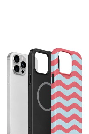 iPhone 12 Pro Vorian Çift Katmanlı MagSafe Kılıf Retro Wave Candy