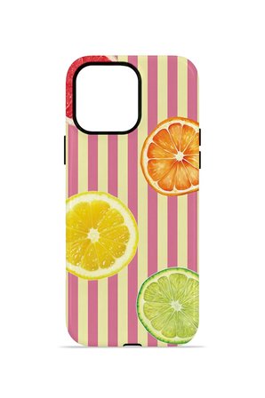 iPhone 12 Pro Max Vorian Çift Katmanlı MagSafe Kılıf Citrus Fiesta Stripe