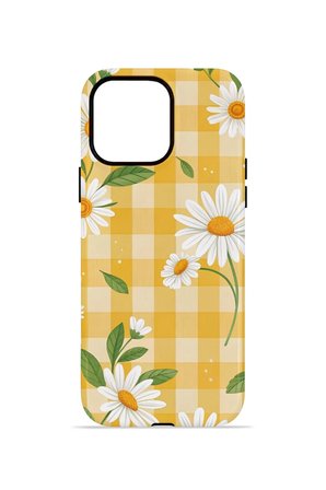 iPhone 12 Pro Max Vorian Çift Katmanlı MagSafe Kılıf Daisy Picnic Gingham