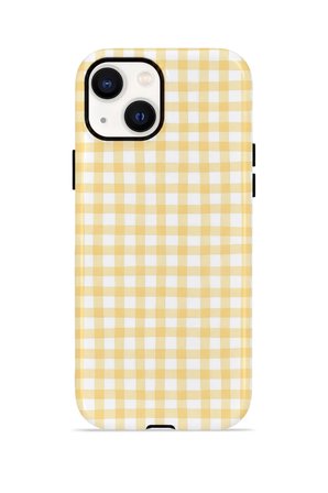 iPhone 14 Vorian Çift Katmanlı MagSafe Kılıf Butter Gingham