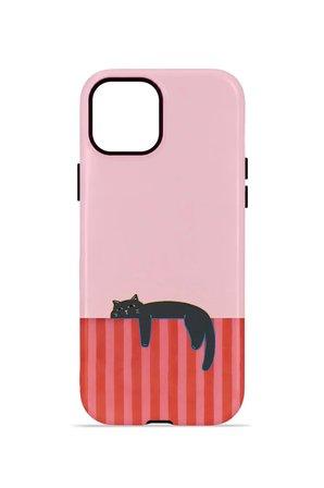 iPhone 14 Vorian Çift Katmanlı MagSafe Kılıf Lazy Cat Sunset