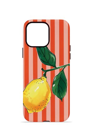 iPhone 13 Pro Vorian Çift Katmanlı MagSafe Kılıf Sicilian Lemon Red Stripe