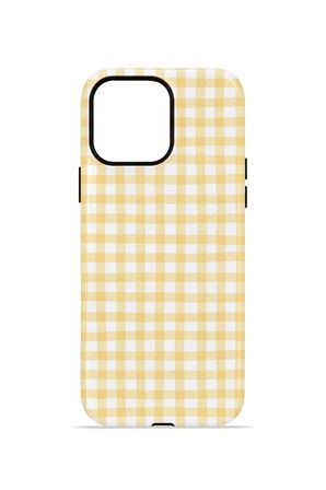 iPhone 13 Pro Vorian Çift Katmanlı MagSafe Kılıf Butter Gingham